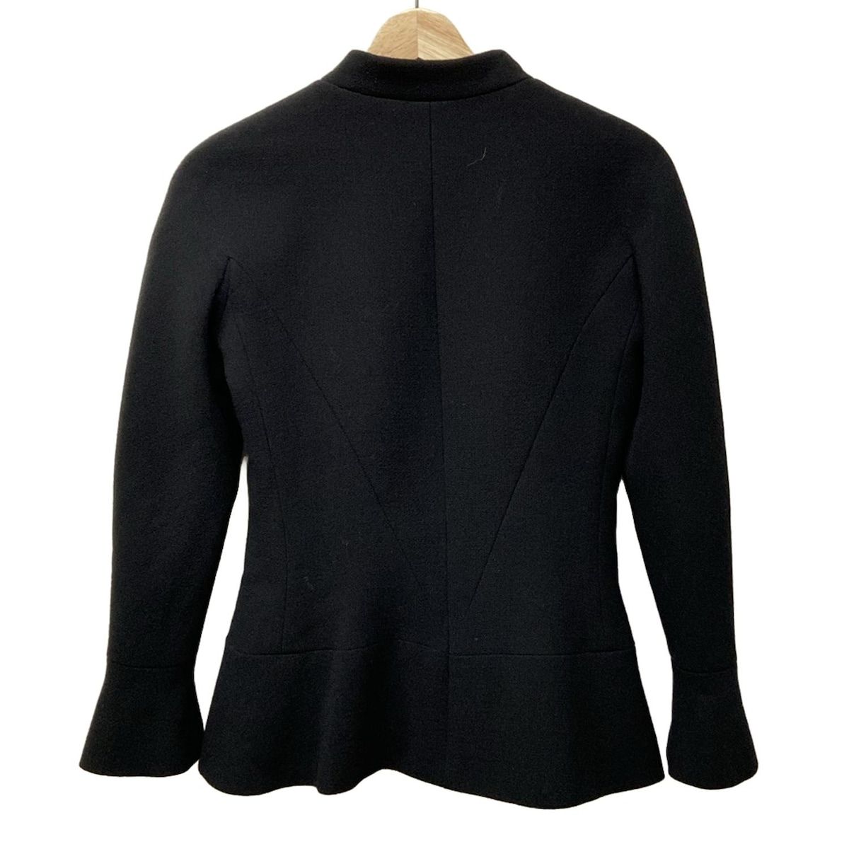 【美品】シャネルジャケット38 M 名古屋】【CHANEL】シャネル 23-24AW デニムジャケット ココ
