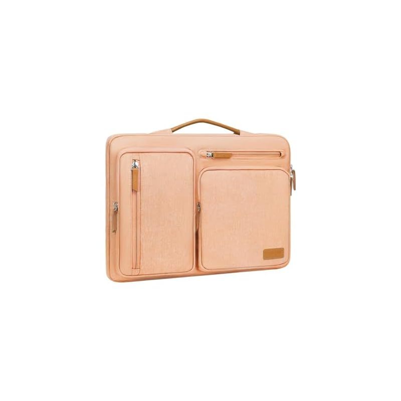 【新着商品】MOSISO 360 保護 パソコンPCケース、対応機種 MacBook Air/Pro、 13-13.3インチ ノートパソコン、対応機種 MacBook Pro 14 インチ M3 M2 M1 2024-2021、側開け メッセンジャーバッグ 0