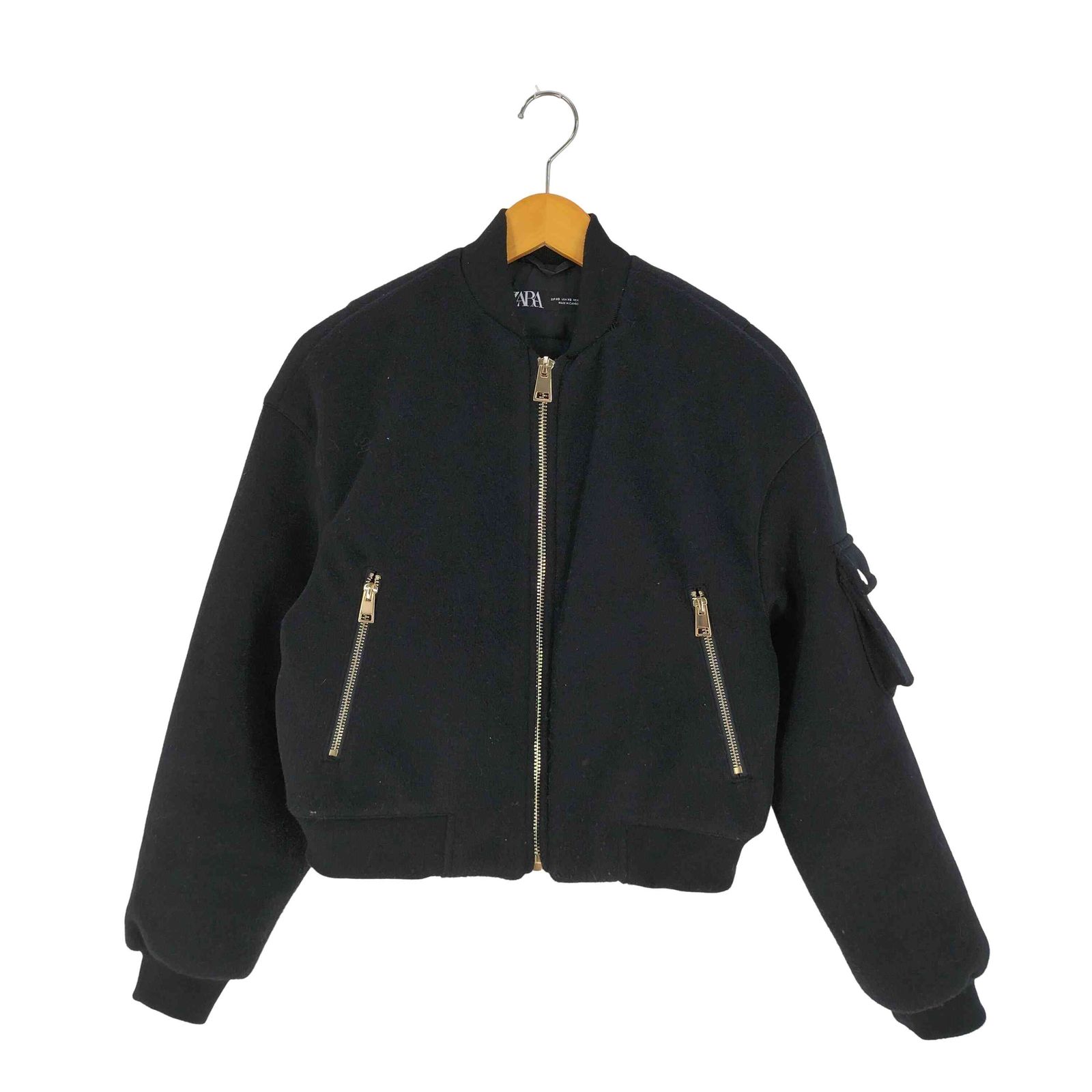 ザラ ZARA MA-1 ボンバージャケット ショート レディース import