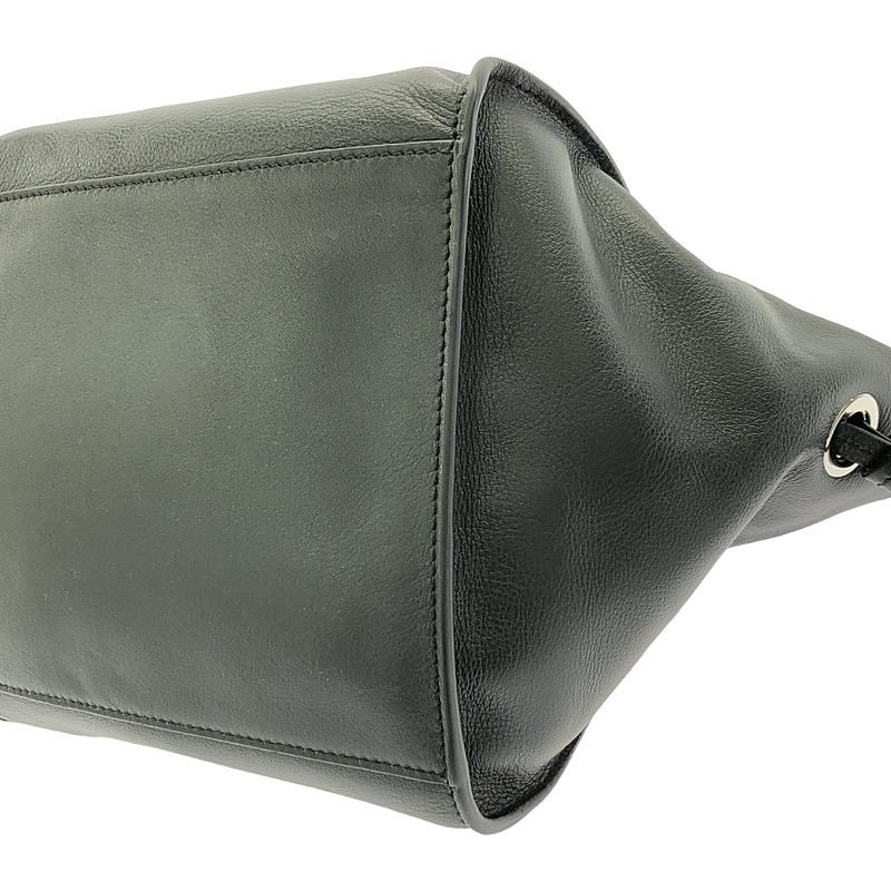 J&M DAVIDSON ベル ウィズ スタッズ レザー 2WAY トートバッグ J&M