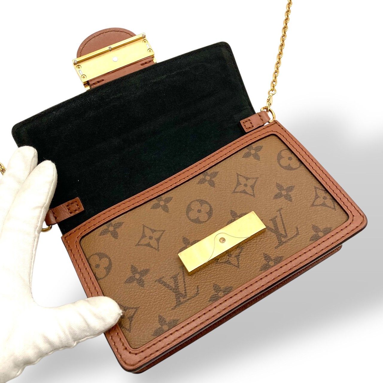 ルイヴィトン ポルトフォイユ ドーフィーヌ ショルダーバッグ 美品 70512 ルイヴィトン ポルトフォイユ ドーフィーヌ ショルダーバッグ 美品