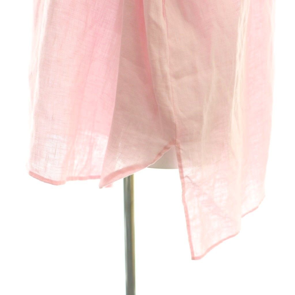 ハウス オブ ロータス HOUSE OF LOTUS 23SS リネンフリルブラウス  