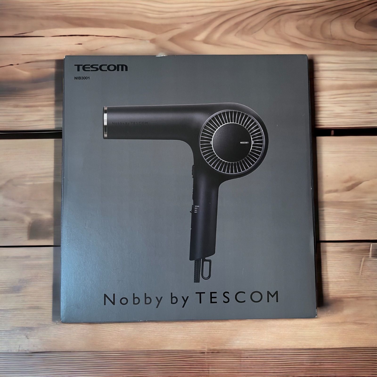 新品・未使用】TESCOM テスコムヘアドライヤー NIB3001 ブラック