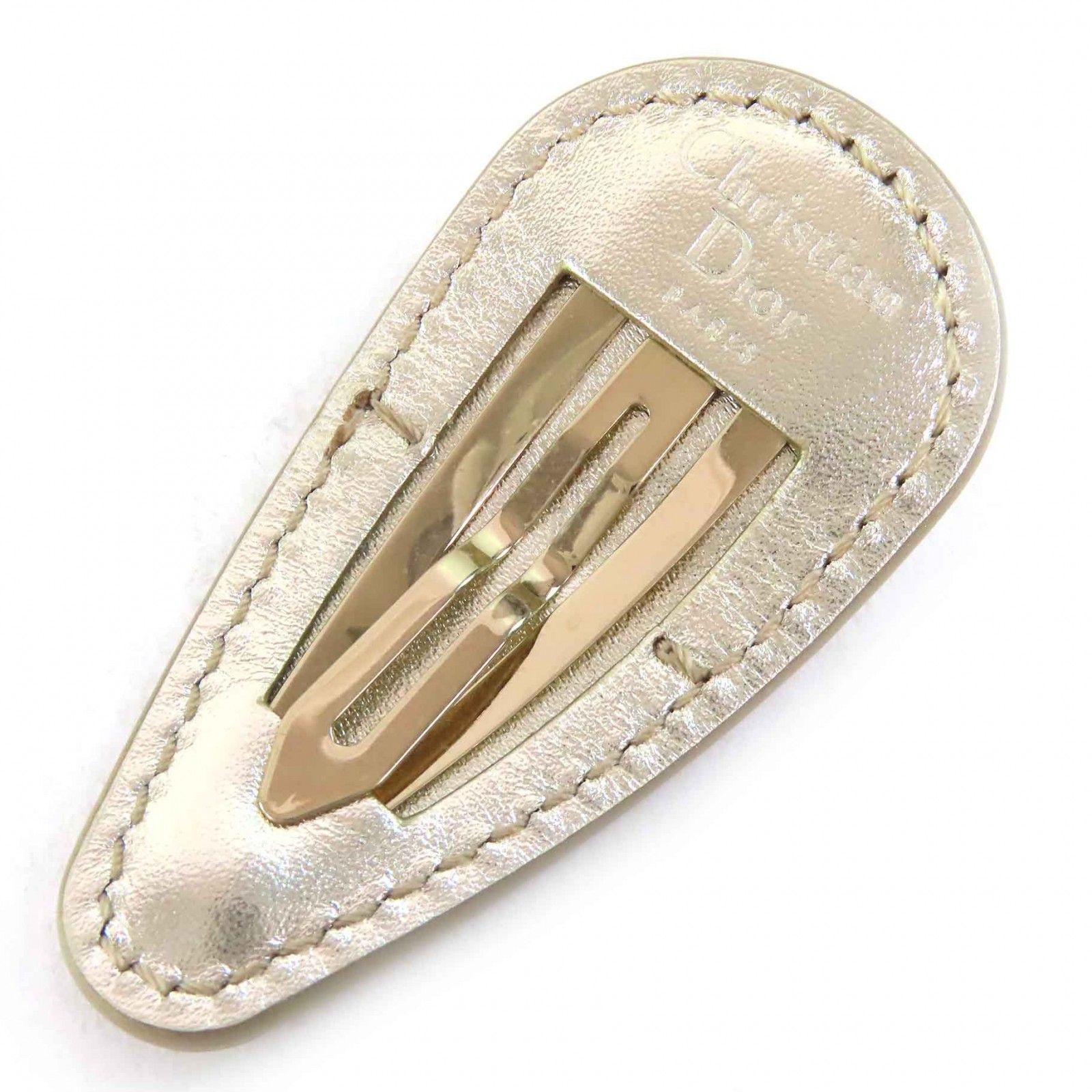 限定 DIORミスディオール ロゴ ヘアクリップ ゴールド Christian Dior