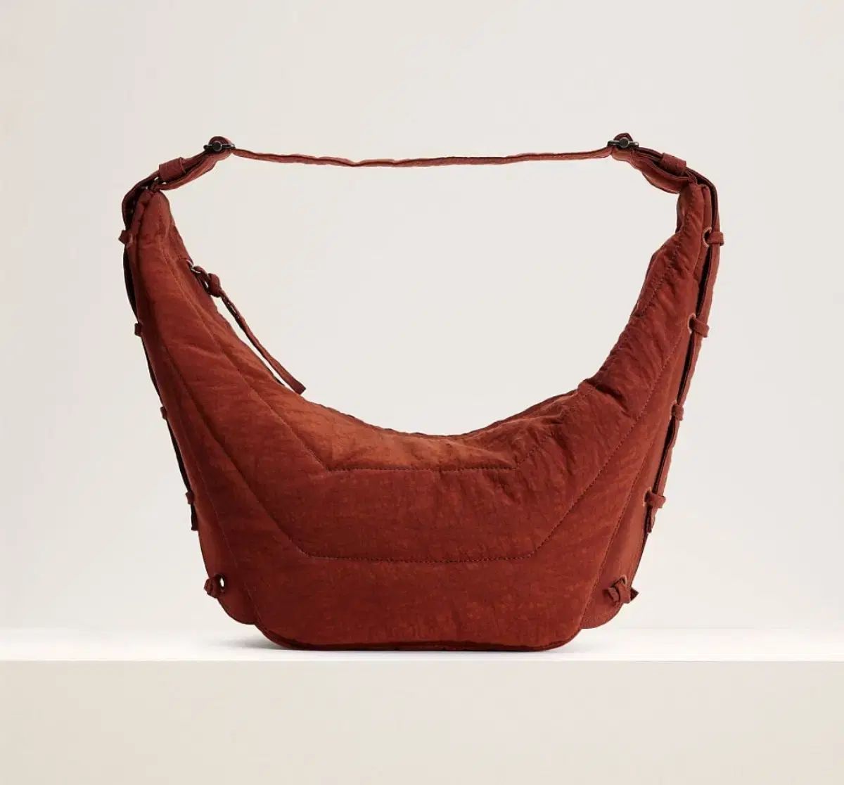 LEMAIRE ルメール Game Bag ミディアム チェリーマホガニー