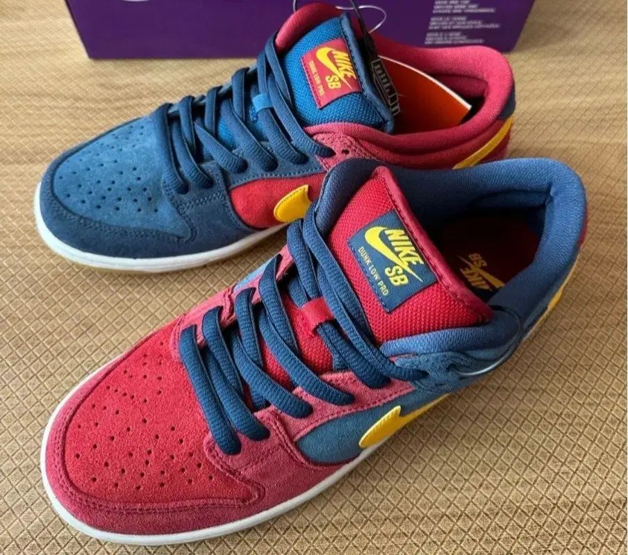 NIKE ナイキ SB ダンクロー プロ プレミアム バルセロナ 255 サイズ スペシャル A レベル