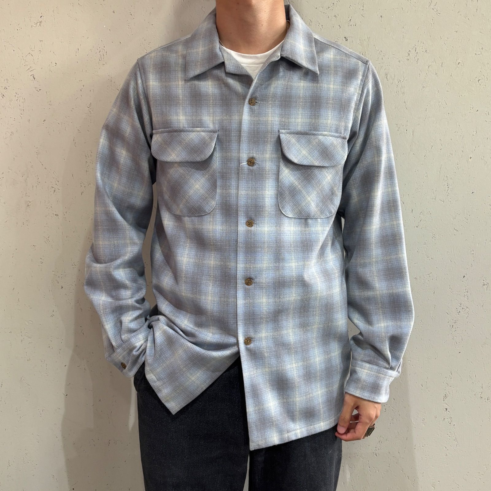 Pendleton】 Wool Board Shirt S 