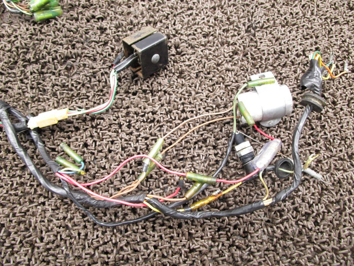 HS-1 メインハーネス △A2368 整流器 イグニッションコイル HS1 ヤマハ HS1 キャブ車