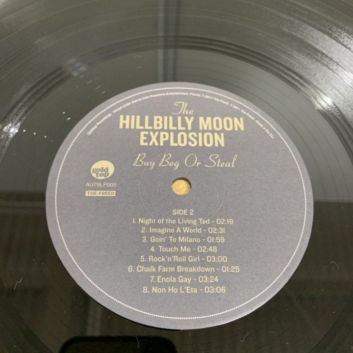 【限定】Hillbilly Moon Explosion 7インチレコード △01)【同梱不可】Hillbilly Moon Explosion /Buy Beg Or Steal