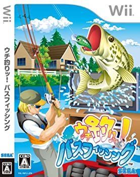 中古】「非常に良い」ウチ釣りッ! バスフィッシング - Wii