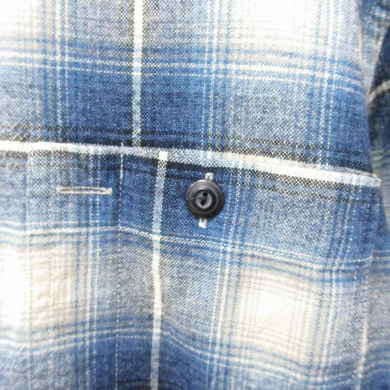 RRL ダブルアールエル チェックシャツ ラルフローレン ブルー RRL