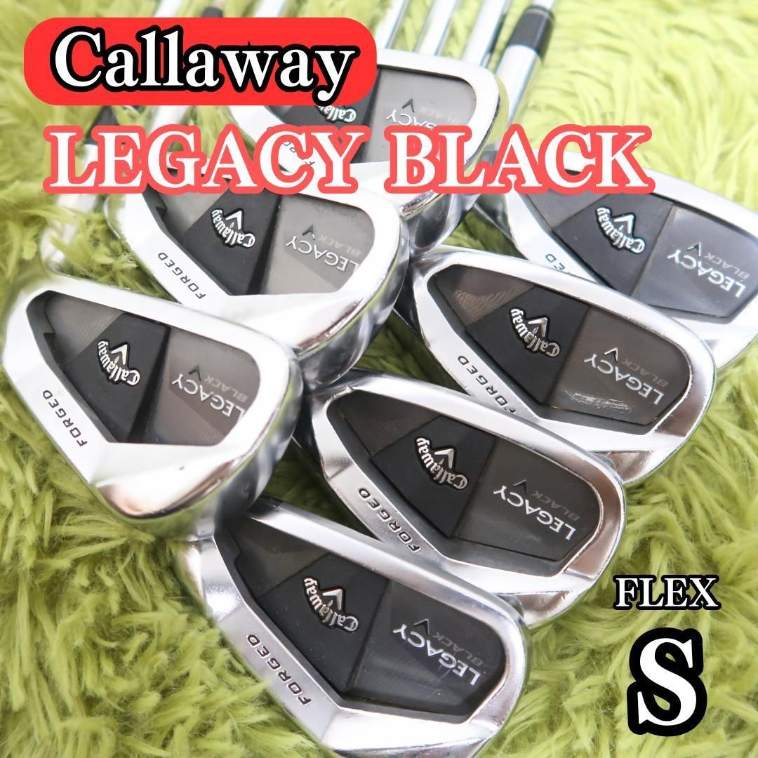 Callaway キャロウェイ レガシーブラック アイアン 7本 セット