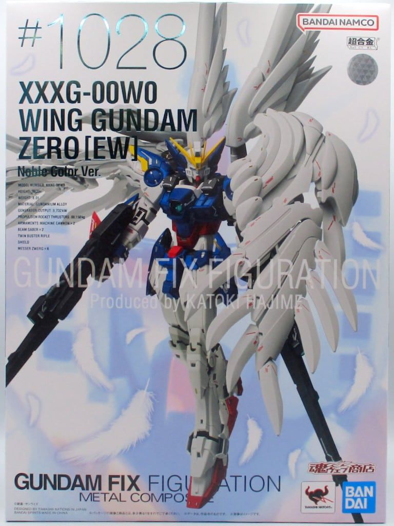 BANDAI SPIRITS GUNDAM FIX FIGURATION METAL COMPOSITE 新機動戦記ガンダムW Endless Waltz ウイングガンダムゼロ(EW版) Noble Color Ver. #1028