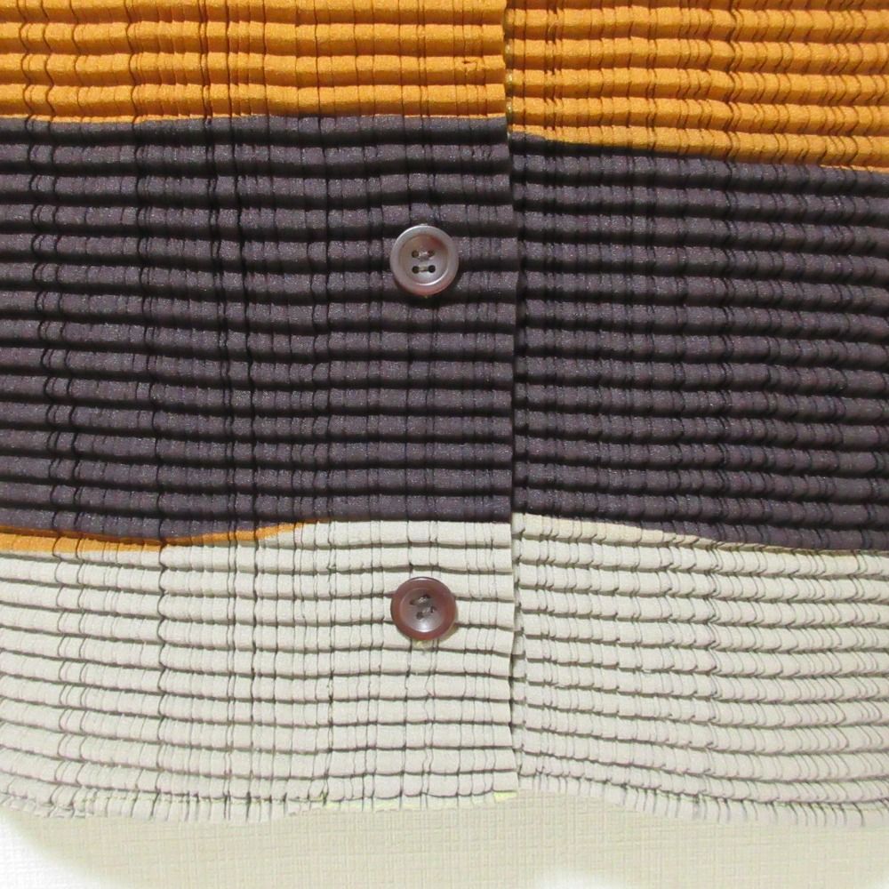 美品 クリーニング済 ISSEY MIYAKE イッセイミヤケ ボーダー