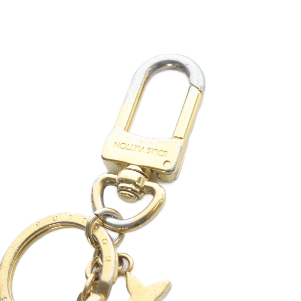 【美品】ルイヴィトン ポルトクレ ナノグラム キーホルダー バッグチャーム LOUIS VUITTON 【返品OK】【美品】ルイ ヴィトン ポルトクレ