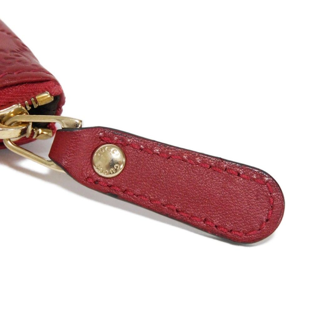 GUCCI グッチ グッチシマ コインパース ロゴ エンボス