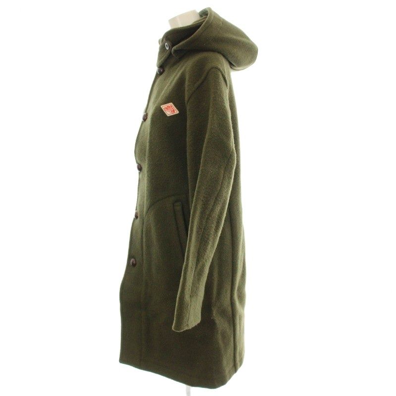 ダントン丸襟ウールマッサコート DANTON - DANTON WOMEN'S WOOL MOSSER ダントン ウールモッサ 丸