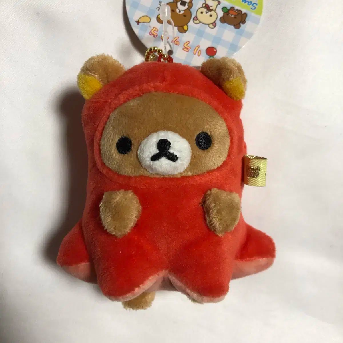 リラックマ タコ ソーセージマスコットぬいぐるみ