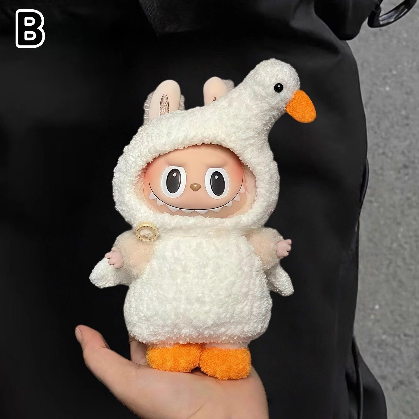 ぬいぐるみ服 labubu ラブブ ハロウィン かぼちゃ かわいい 新品