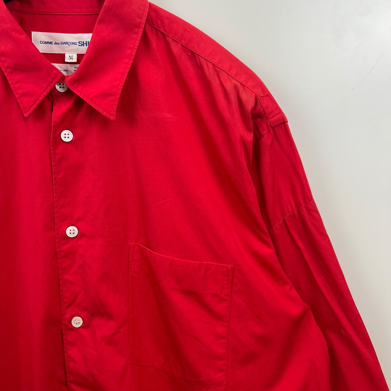 COMME des GARCONS SHIRT archive france design L/S shirts M