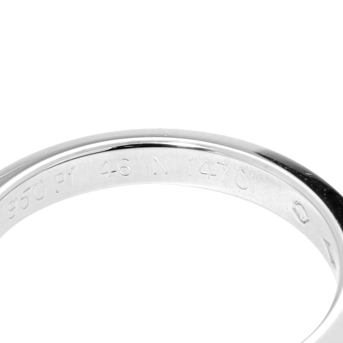 【美品】Cartier カルティエ PT950 リング 約6号 カルティエ デクラレーション リング 指輪 Pt950 6号 Cartier