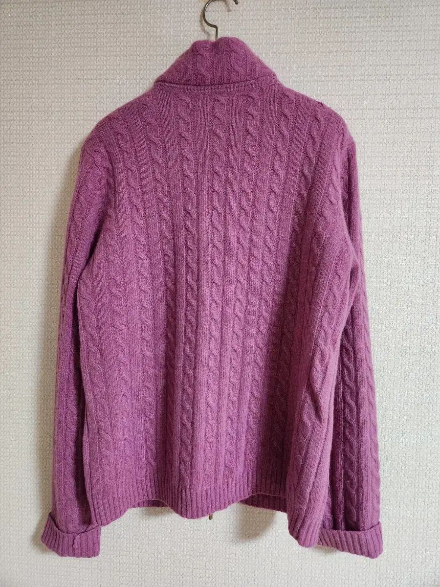 ジップアップ カーディガン