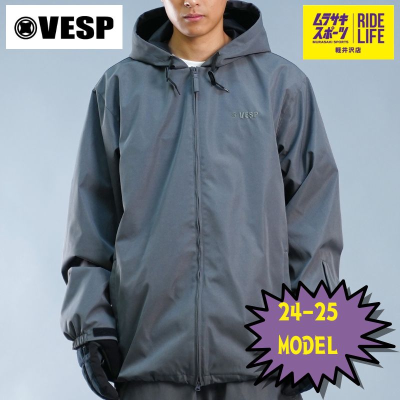 ムラスポ公式 VESP べスプ VPMJ1060 JACKET CGR 24-25 メンズ スノーウエアー スノーボード 30％OFF