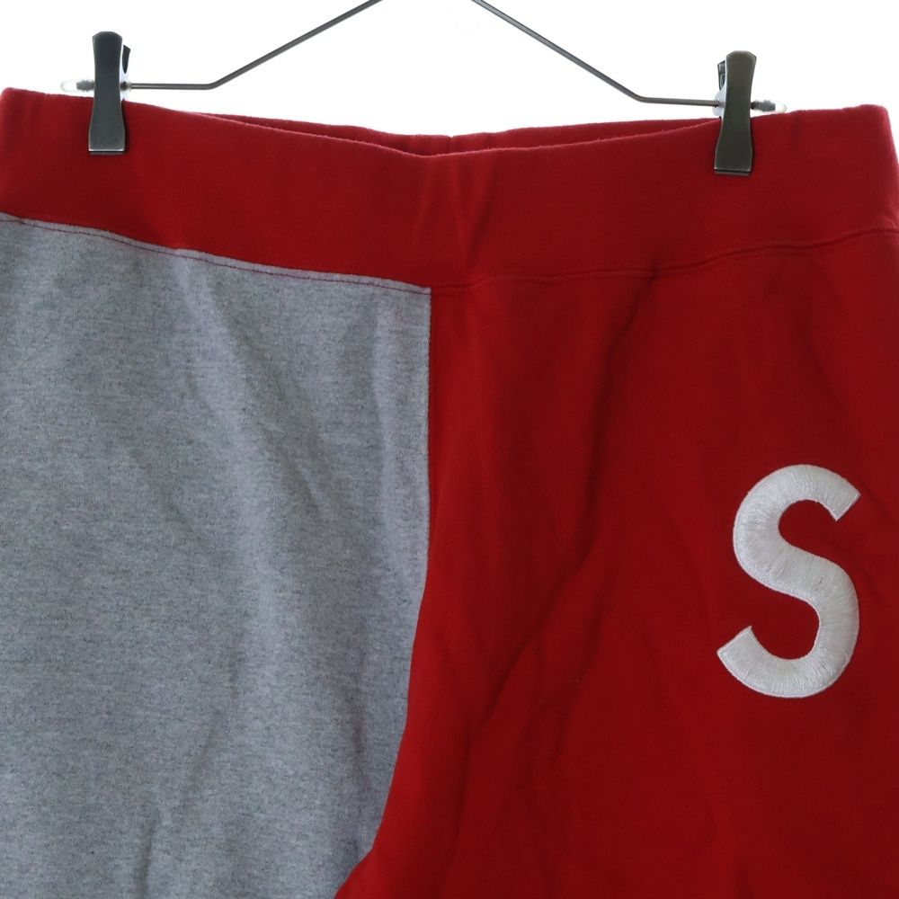 【シュプリーム】19SS SロゴColorblocked Sweatshort SUPREME (シュプリーム) 19SS S Logo Colorblocked Sweatshort