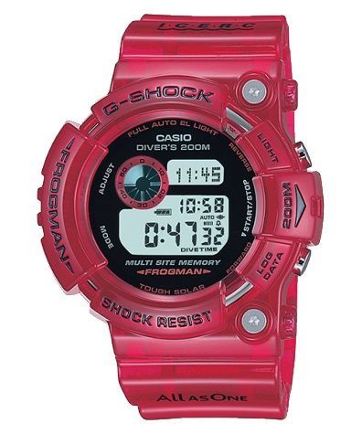 腕時計(デジタル)第3回イルクジ 国際イルカ・クジラ会議 FROGMAN GW-203K ソーラー