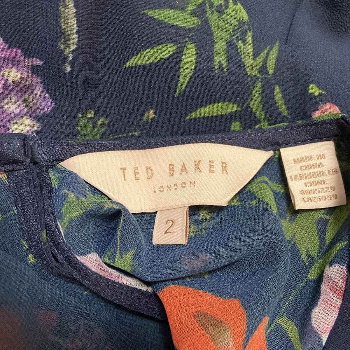 TED BAKER テッドベイカー ドッキングワンピース サイズ1