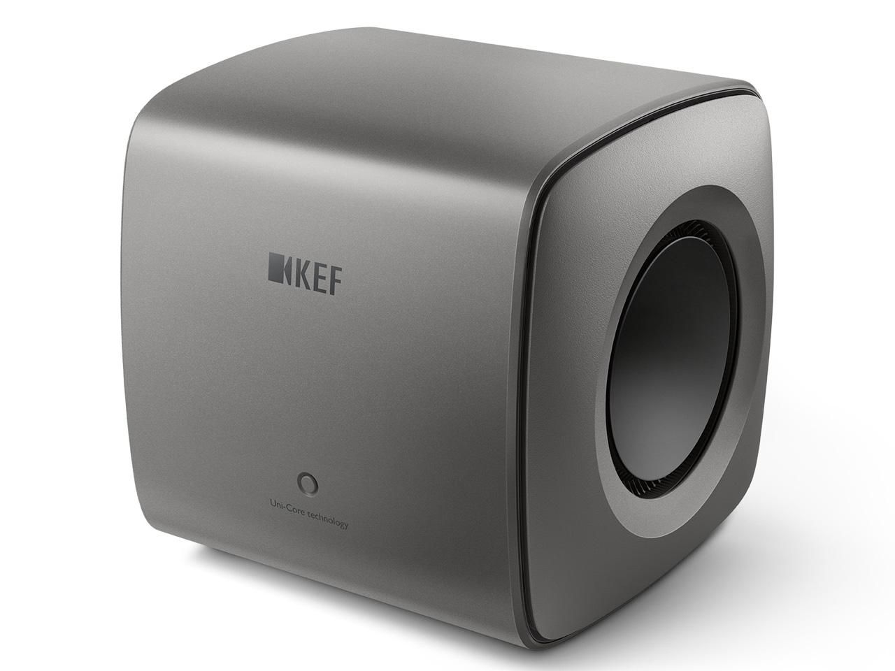 4営業日で発送 KEF KC62PoweredSubwoof ウーファー チタニウムグレー KC62 1本
