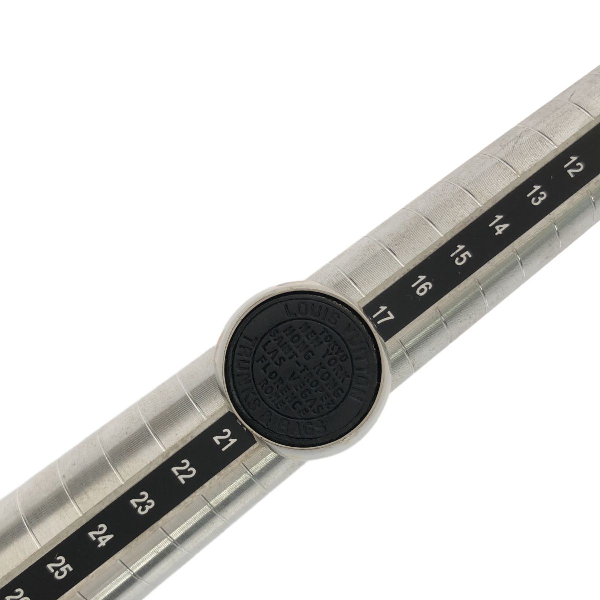 LOUIS VUITTON ルイヴィトン トラベラースタンプス シグネット リング