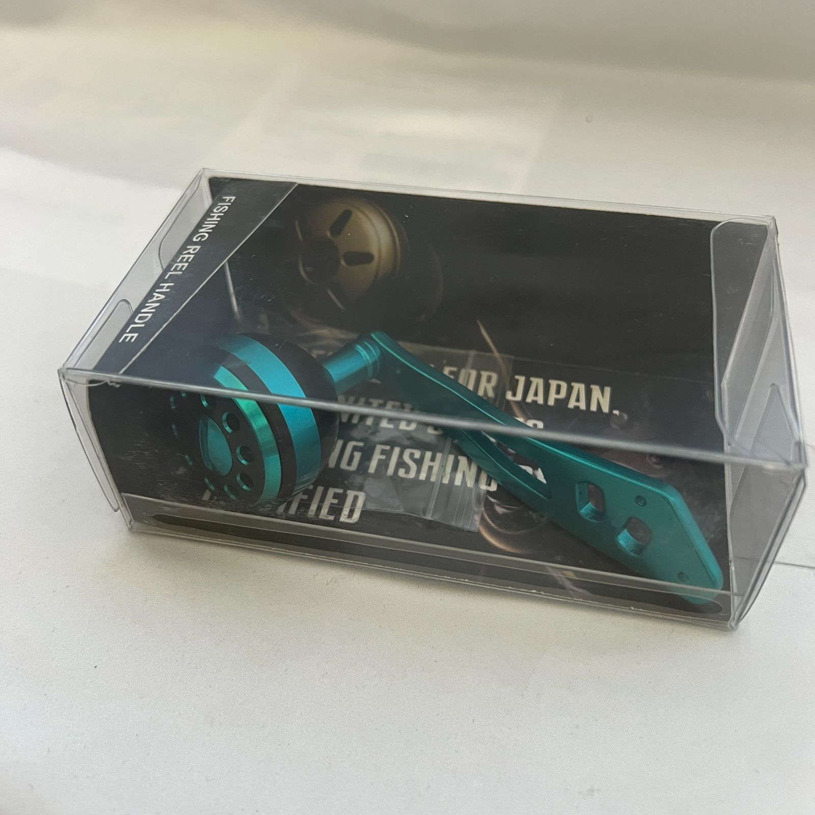 リールパーツ ベイトリール ハンドル パワーハンドル ブルー×ブラック