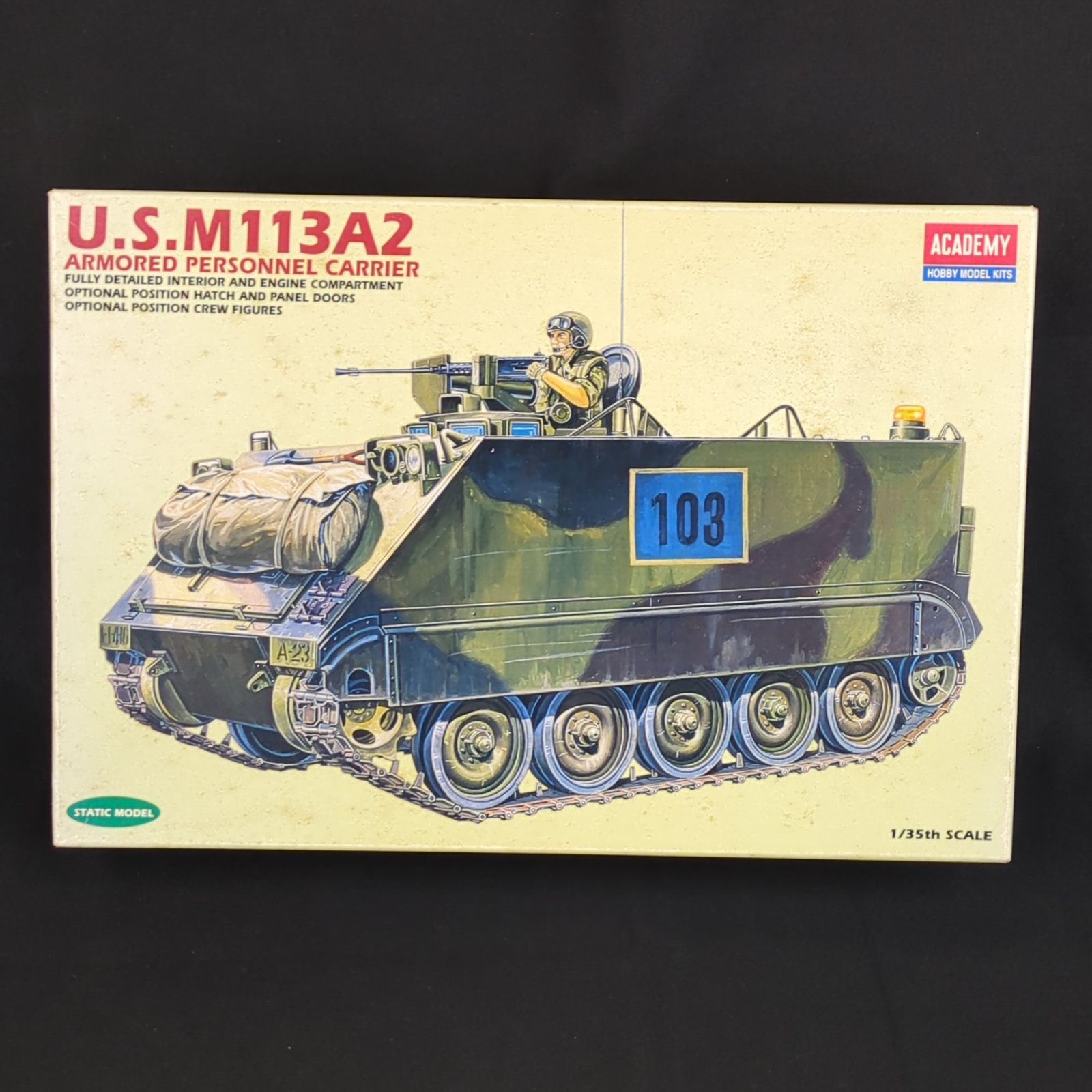 輸入キット 当時物 SUNNY | ACADEMY 1354 TA965 1|35 U.S. M113A2 Armored Personnel Carrier アメリカ軍 M113A2 装甲兵員輸送車