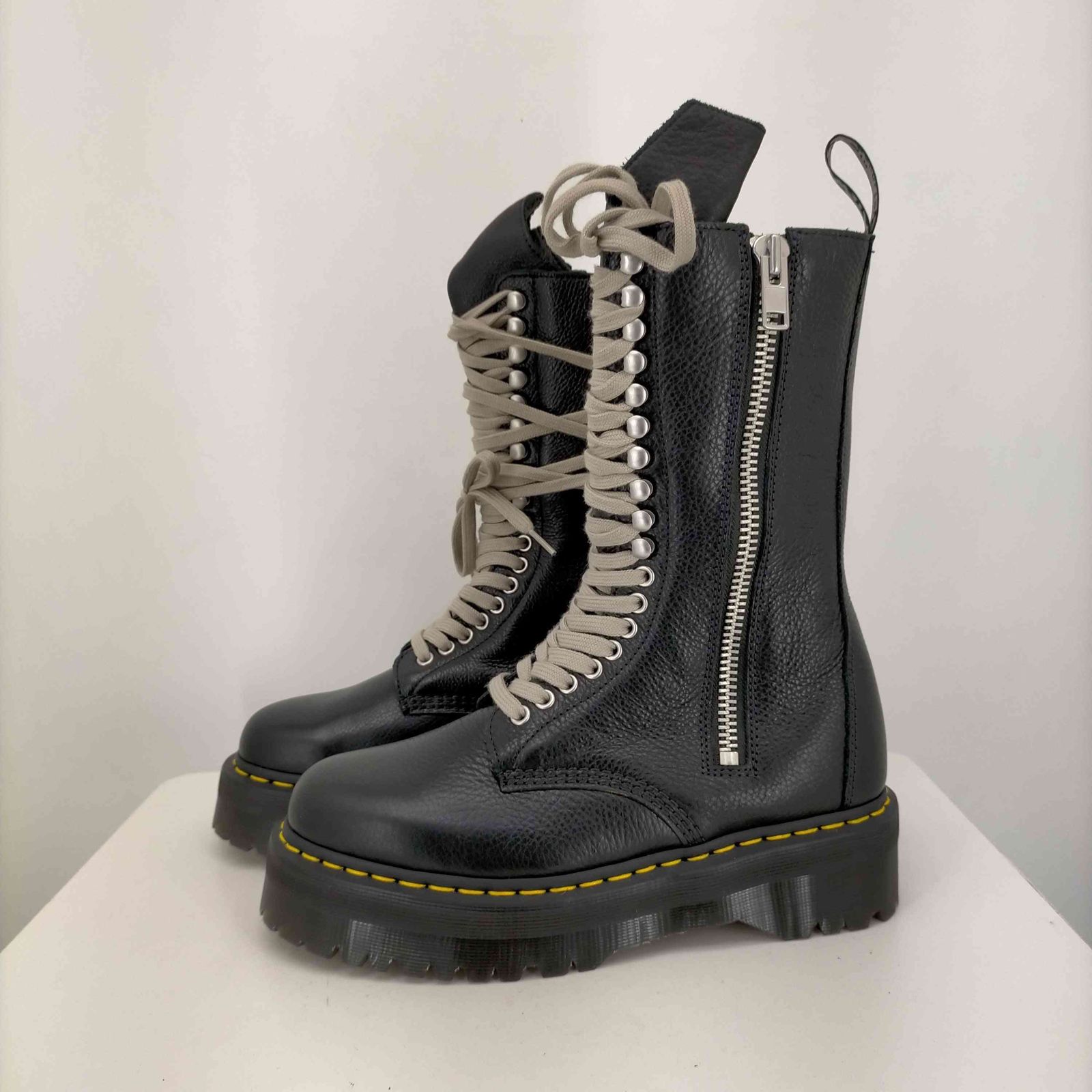 リックオウエンス RICK OWENS 1918 RO-18 HOLE BOOTS TUMBLE LEATHER 
