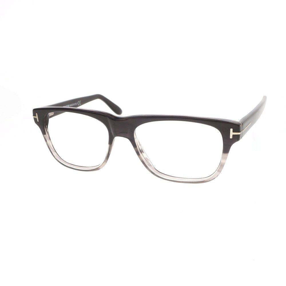 中古】トムフォード TOM FORD TF5312 セルフレーム メガネ ブラック系