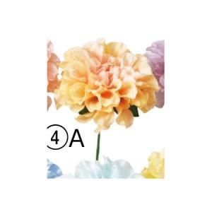 3営業日で発送 アスカ Asca ダリアピック アプリコット A-34808004A 入数 36