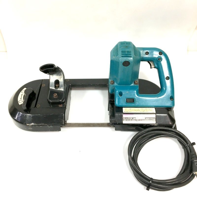 makita マキタ ポータブルバンドソー 2106 100V 6型 切断機 バンドソ DIY 大工道具 電動工具 △ DW3224