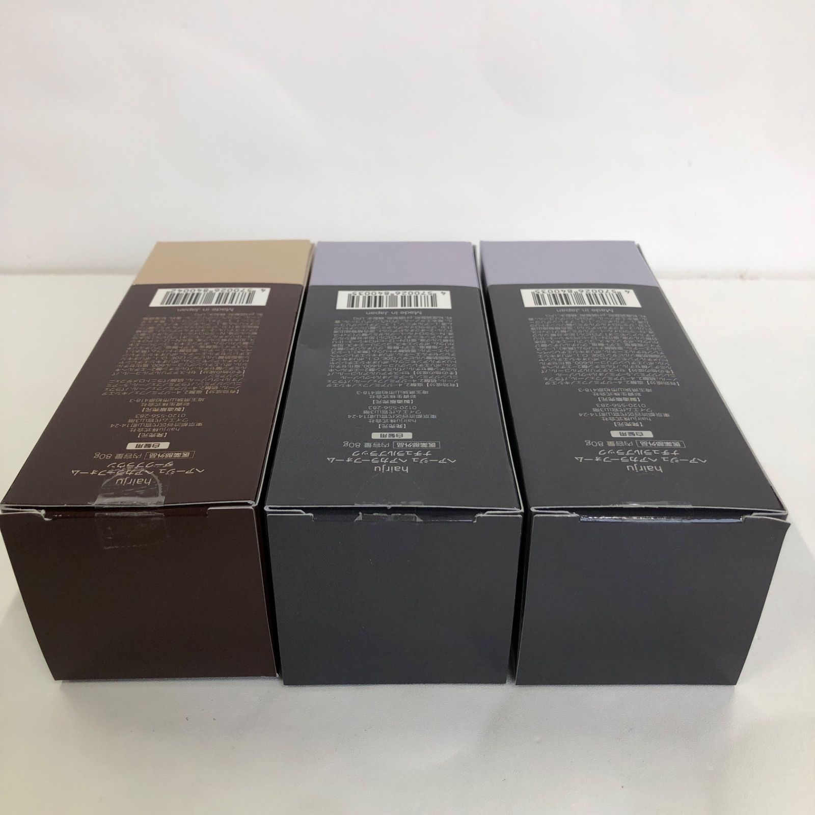 新品 hairju ヘアージュ ヘアカラーフォーム ナチュラルブラック