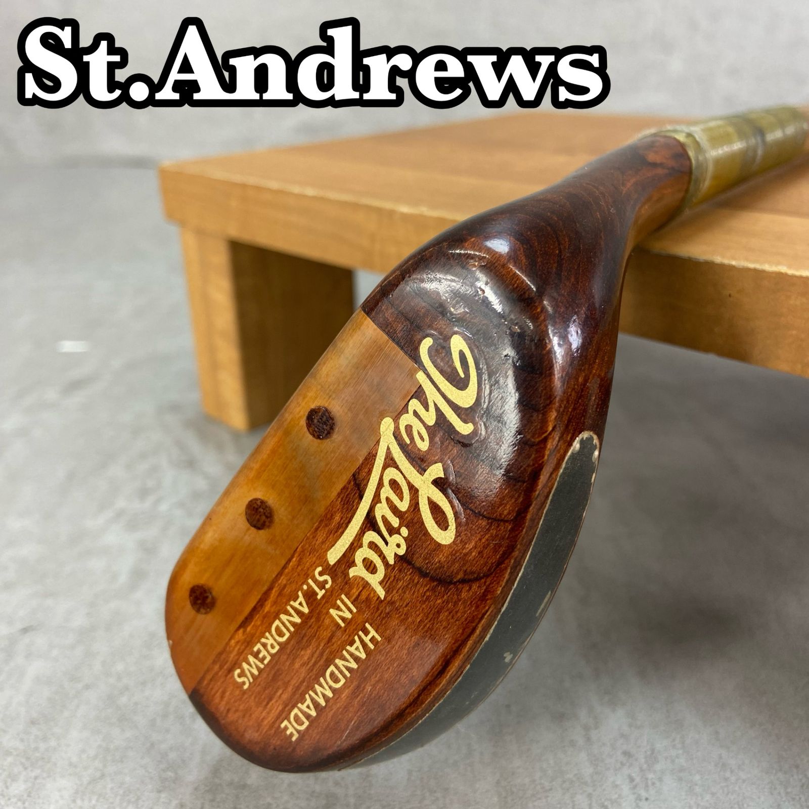 セントアンドリュース　木製パター　MKV II セントアンドリュース THE LAIRD ハンドメイド 木製 メンズ
