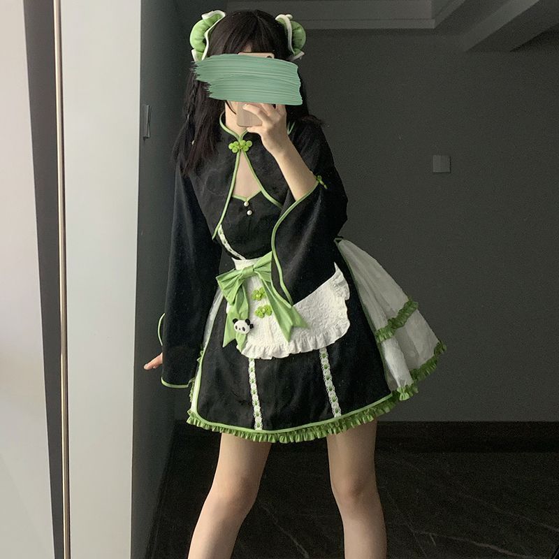 チャイナ風メイド服🐼 ad2Yx - Suzuran - メルカリ