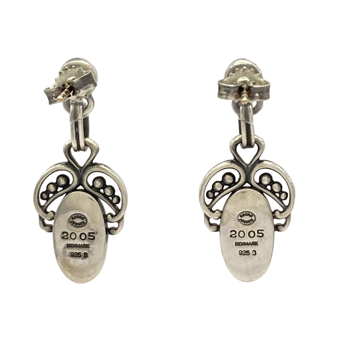 GEORG JENSEN ジョージジェンセン ピアス - シルバー