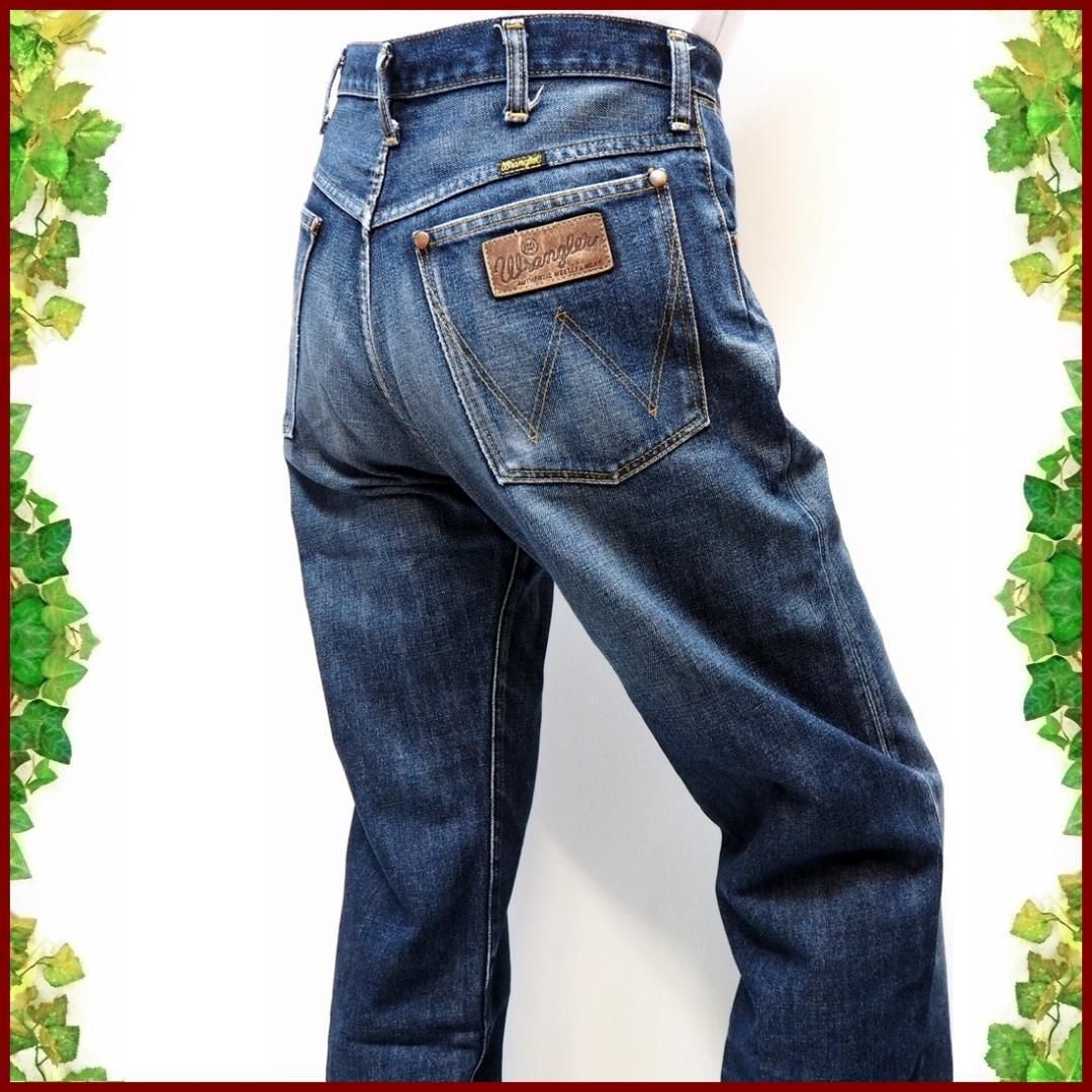 パンツ Wrangler / MA708-B4 denim pants Wrangler MA708ルーズ ストレート デニムパンツw31ブルー濃紺 - メルカリ