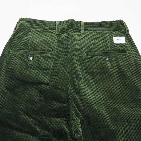 wtaps 19aw TUCK 02 コーデュロイ パンツ ダブルタップス