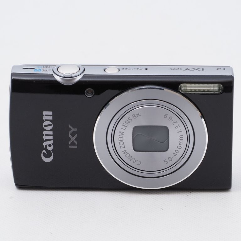 Canon キヤノン IXY 120 光学8倍ズーム ブラック IXY120(BK) - カメラ