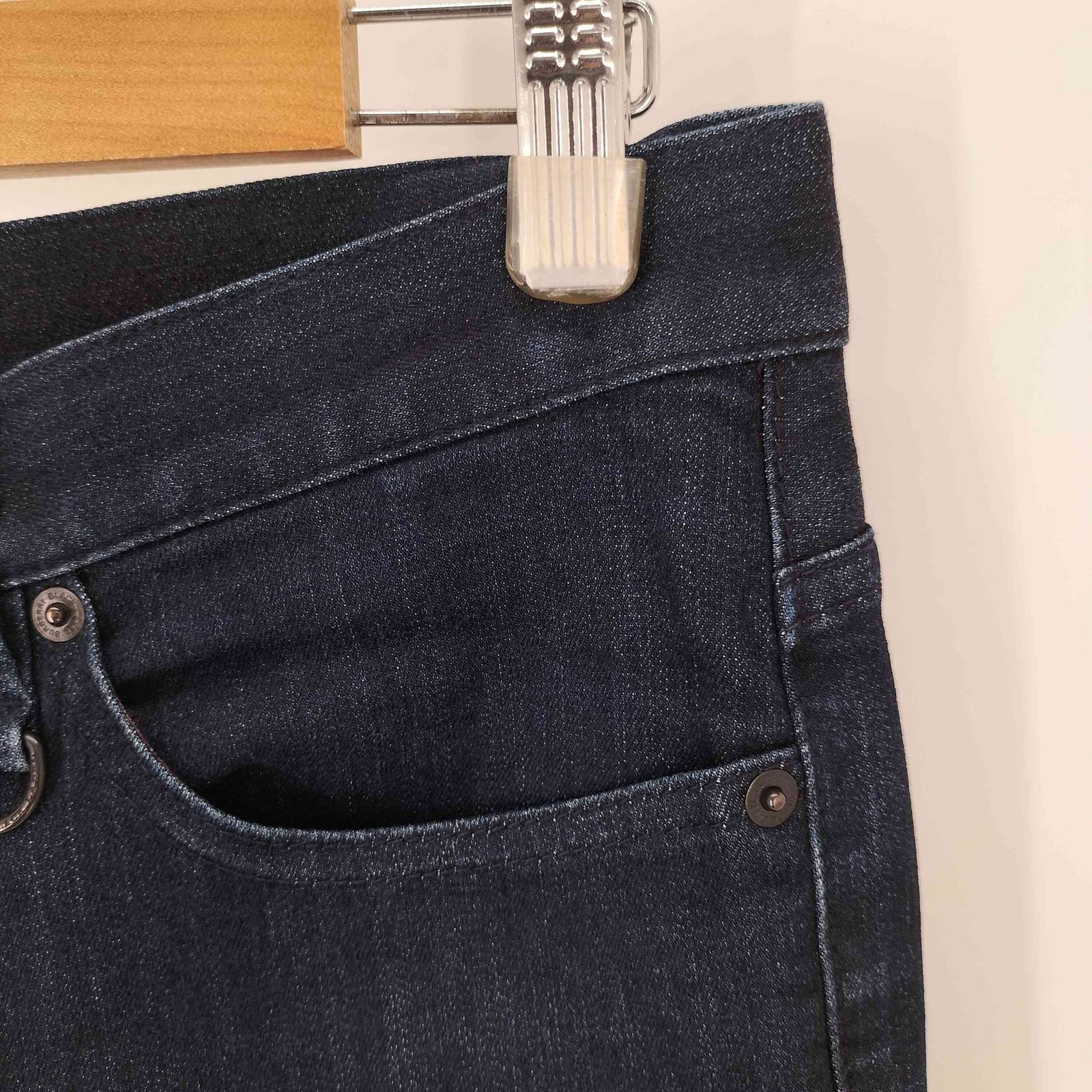 バーバリーブラックレーベル BURBERRY BLACK LABEL ストレートデニム