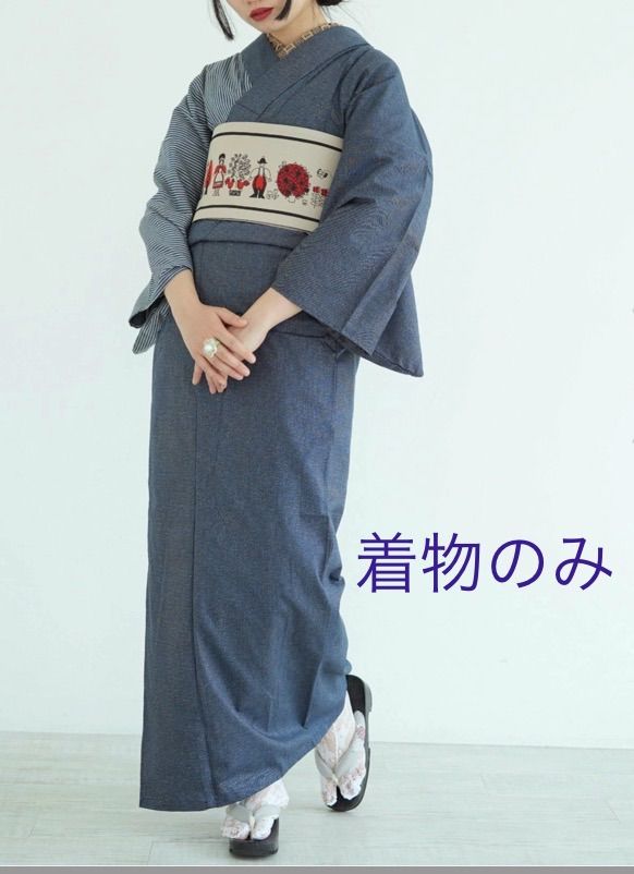 アデリアレトロ×ニコアンティーク⭐︎デニム着物⭐︎ 楽天市場】着物セット ニコアンティーク×アデリアレトロ