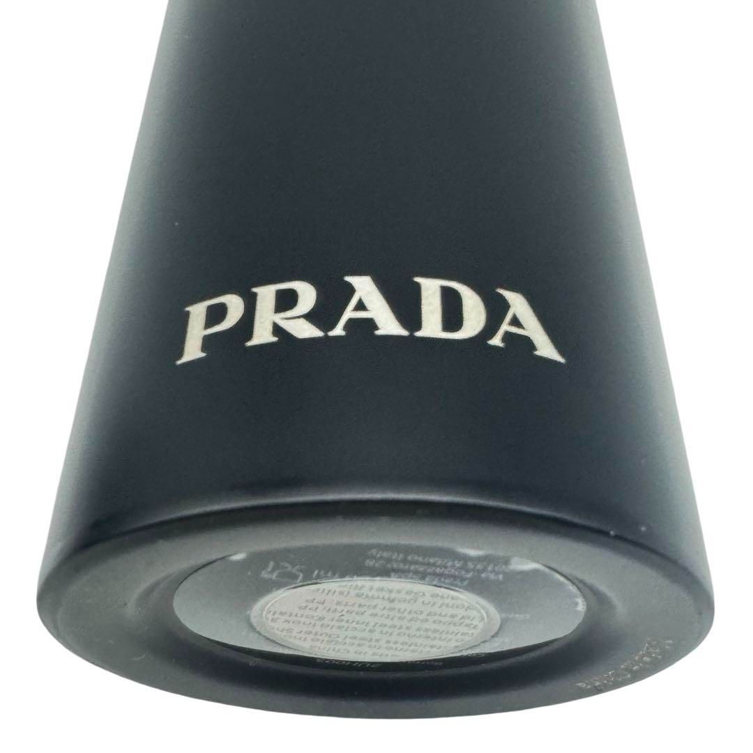 プラダ ステンレス 水筒 500ml ブラック PRADA プラダ ステンレスボトル 黒 ブラック 500ml 水筒 ロゴ