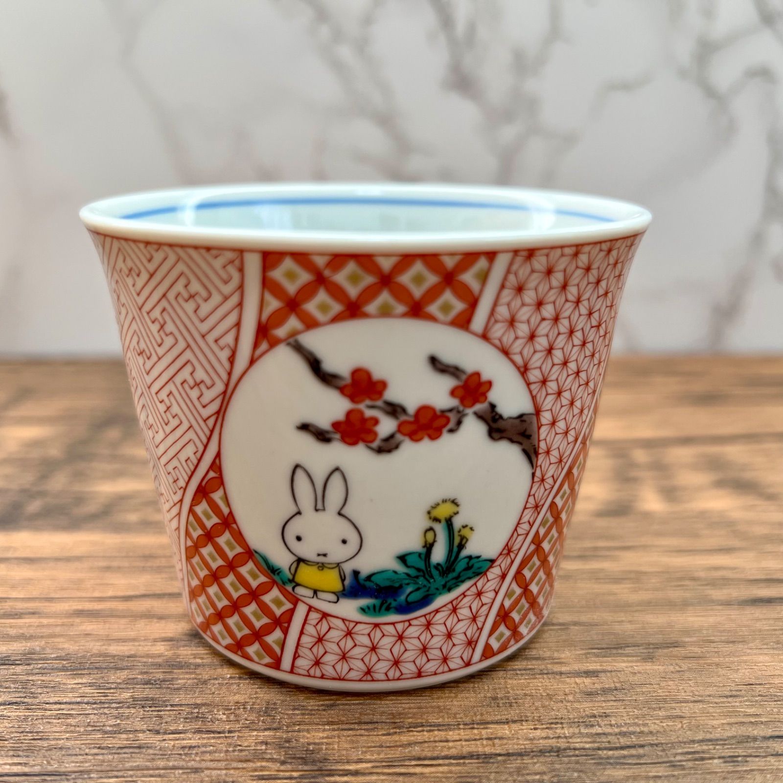 九谷焼】ミッフィー 蕎麦猪口 そばちょこ 3個セット 五彩 赤絵 ぼたん Miffy Kutani Ware Noodle Dipping  Coffee Tea Cup - メルカリ