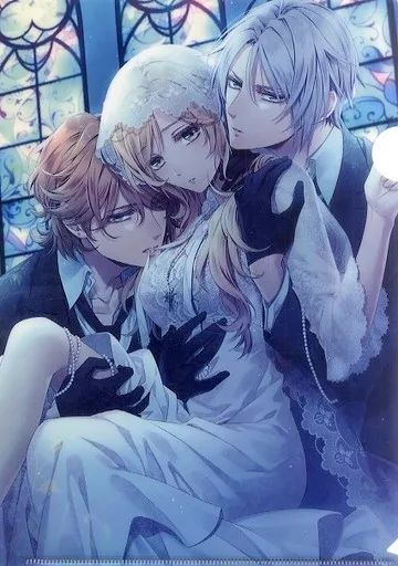中古】クリアファイル [単品] リリアーナ＆ダンテ＆ニコラ A4クリア